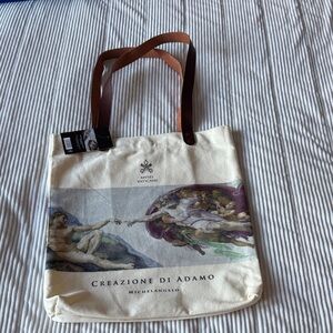 Museum of Vatican Canvas Tote Bag NWT